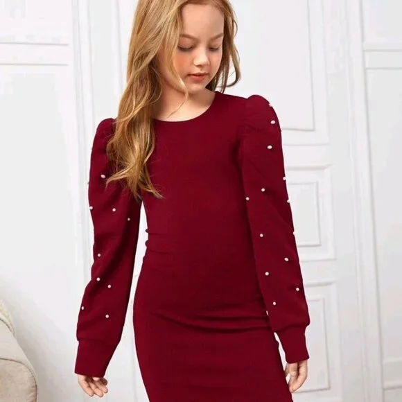 (Pre-loved) Shein Long Sleeved Dress - Picture 2 of 5